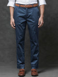 RARE RABBIT Men Comotel Mid-Rise Cotton Regular Fit Trouser