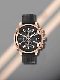 French Connection Men Dial & Stainless Steel Bracelet Style Straps Analogue Watch FCH003BM