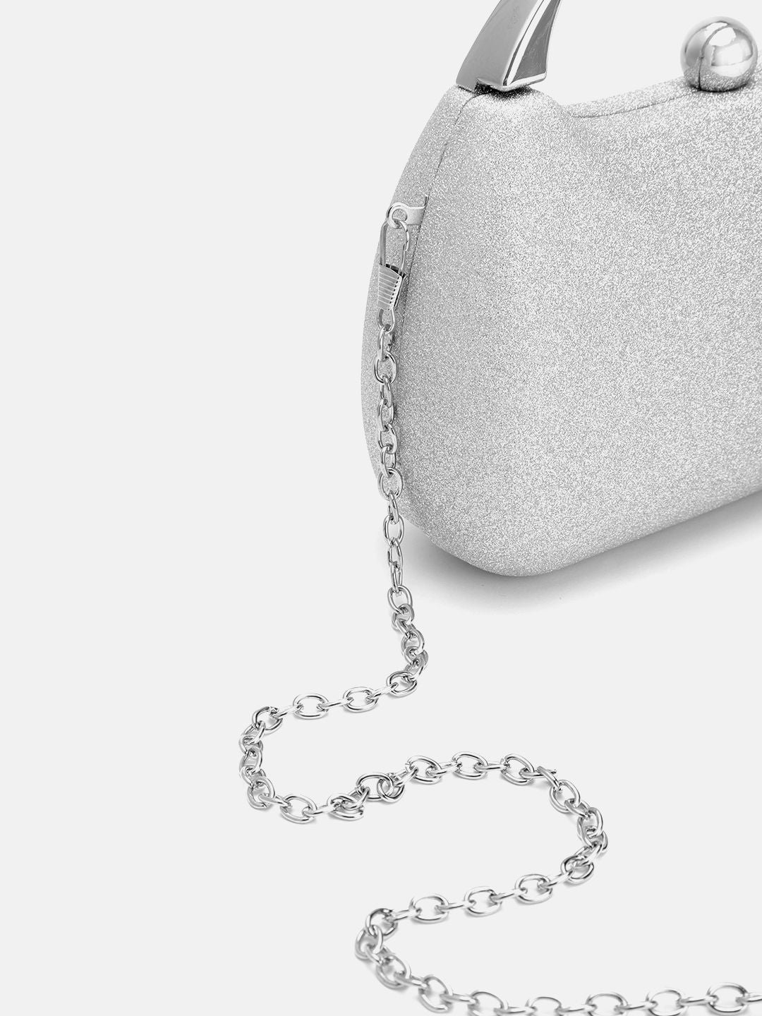 Lino Perros Shimmer Detail Party Box Clutch