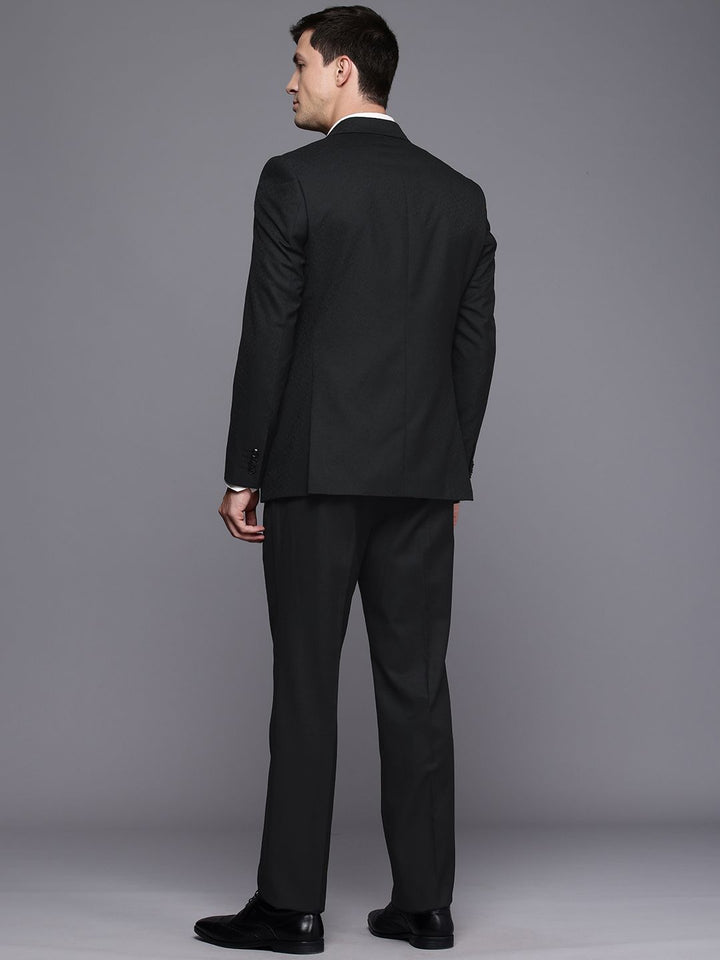 Raymond Diri Reka Bentuk Tekstur Tunggal Breasted Contemporary Fit 2 Piece Formal Suit