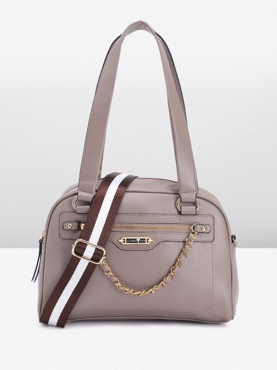 The Label Life Structured Shoulder Bag