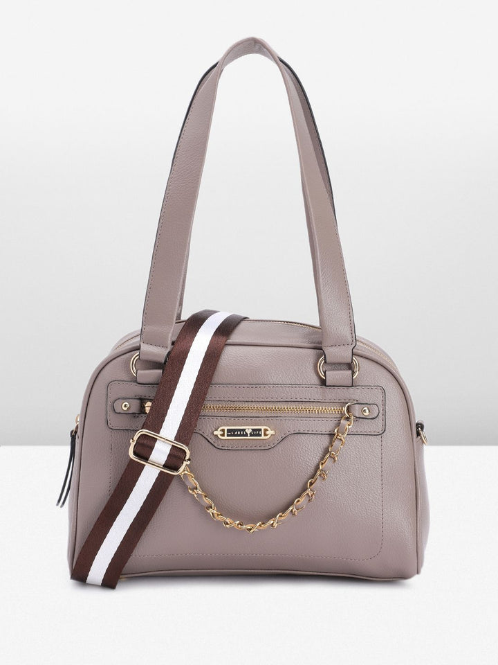 The Label Life Structured Shoulder Bag