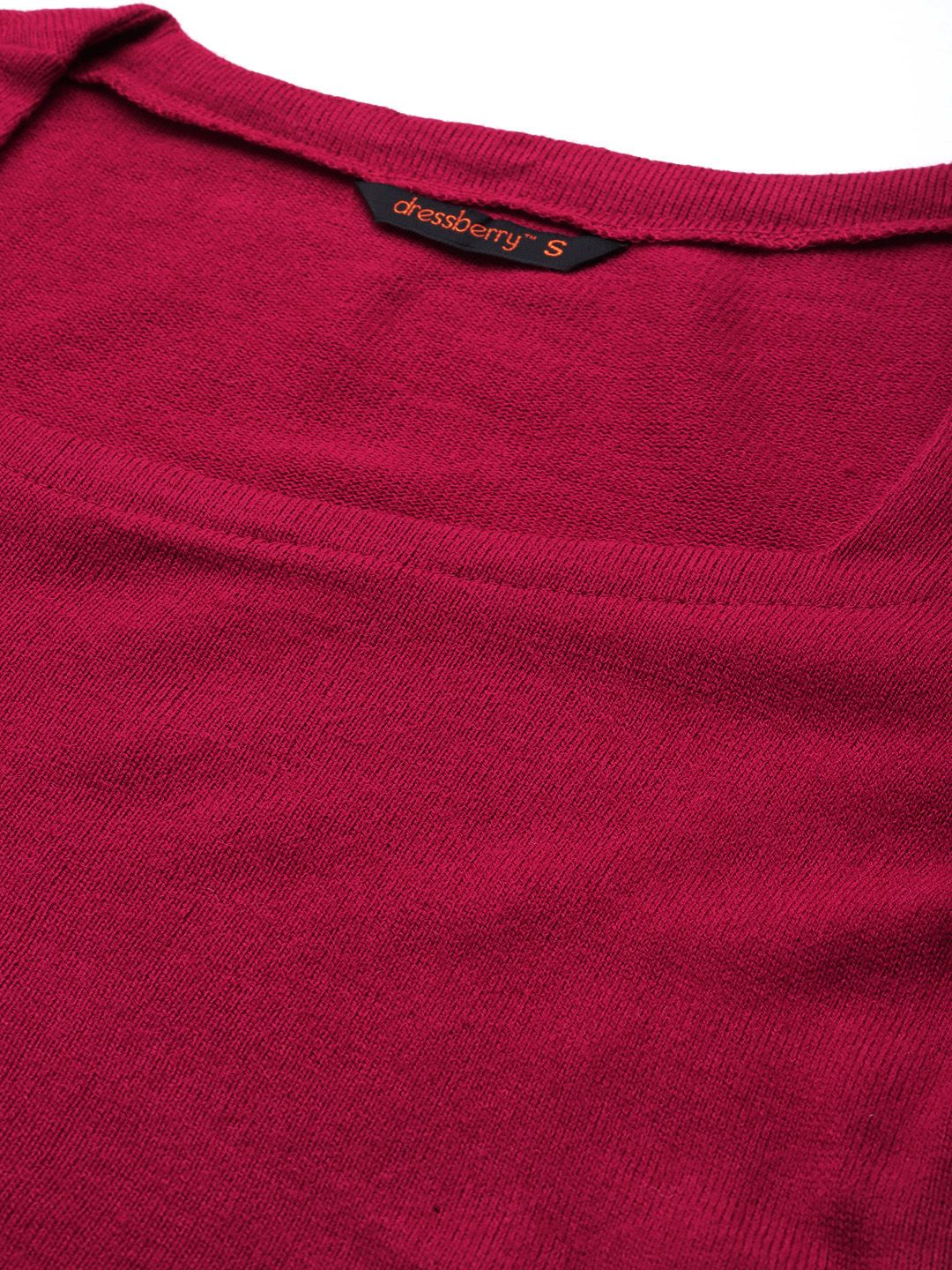 DressBerry Full Sleeves Winter Crop Top