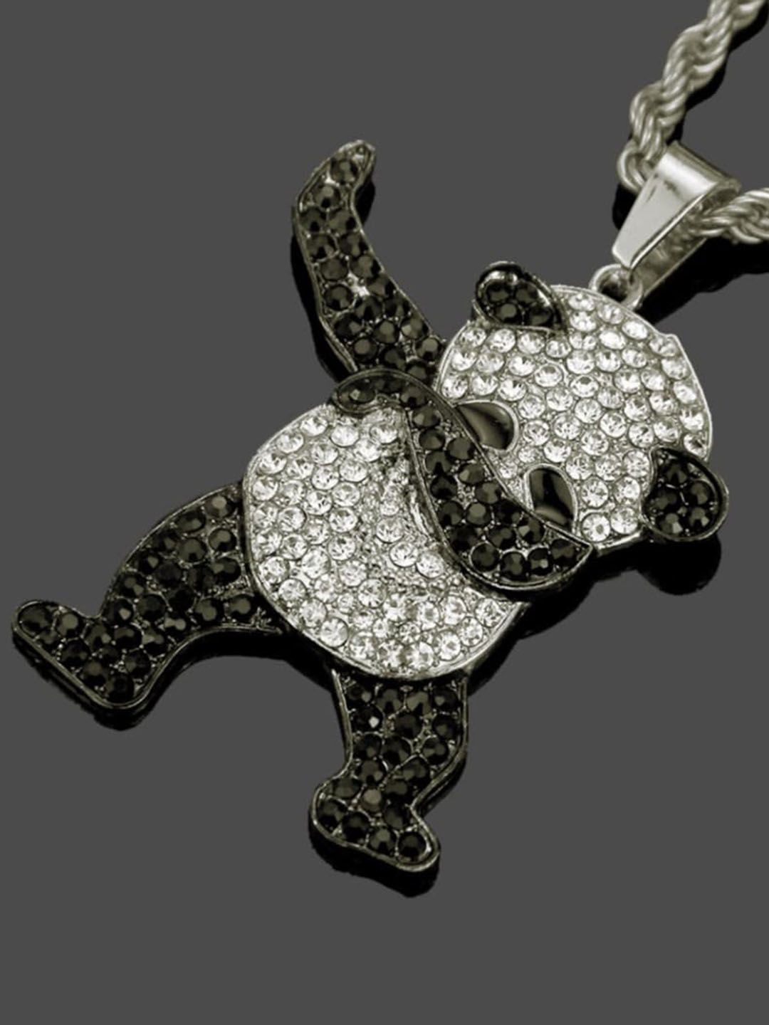 SALTY Men Dab Panda Stainless Steel Chain with Pendant