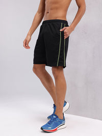 HRX by Hrithik Roshan Men Contrast Stitch Rapid-Dry Training Shorts