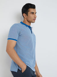 Raymond Pure Cotton Modern Fit Polo Collar T-shirt