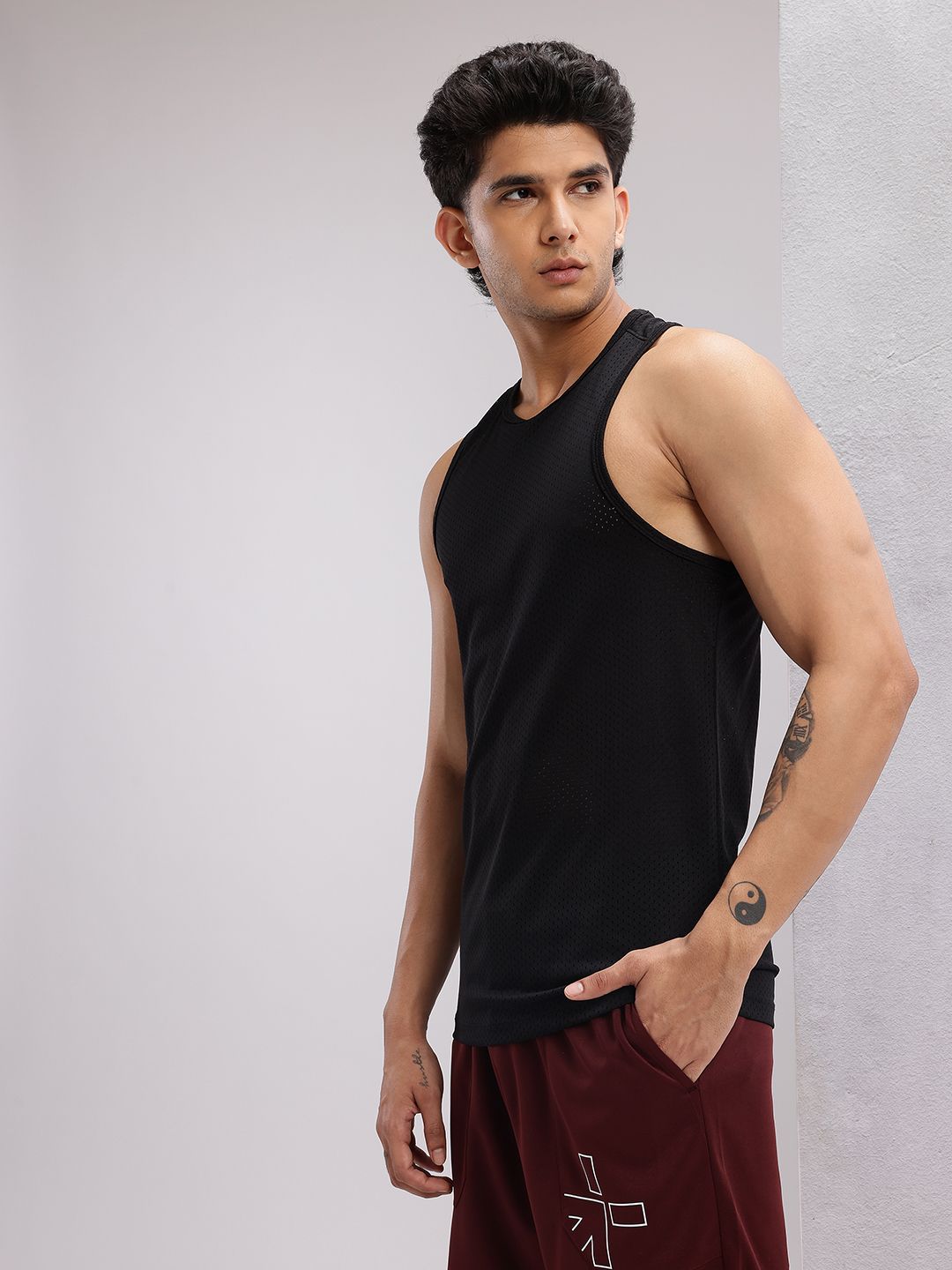 HRX by Hrithik Roshan Perforated Rapid-Dry Training T-shirt