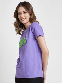 SPYKAR Typography Printed Cotton T-shirt
