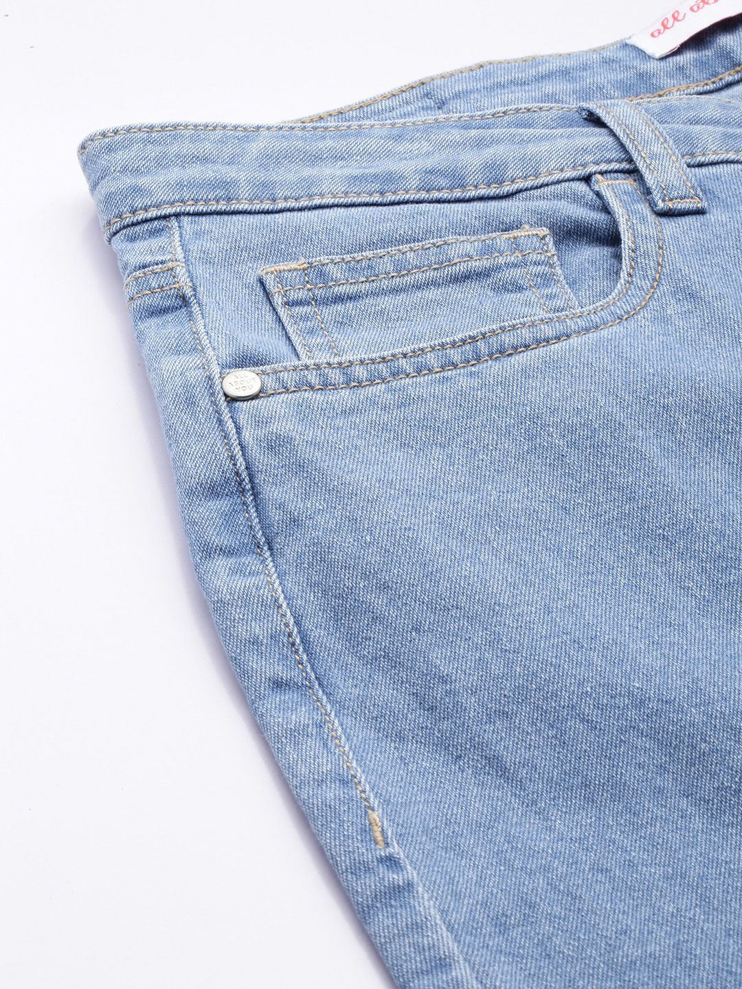 all about you Women Boyfriend Fit High-Rise Stretchable Jeans
