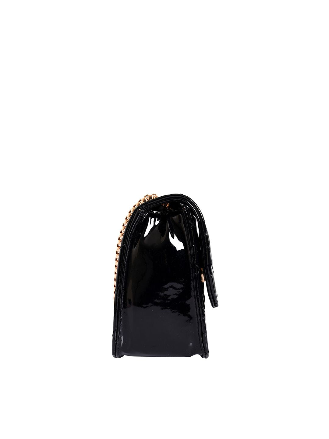 Lino Perros Black Quilted Shoulder Bag