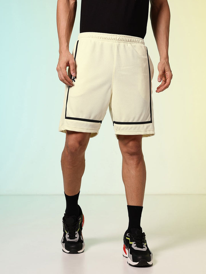 HRX by Hrithik Roshan Men Self Designed Rapid-Dry Shorts
