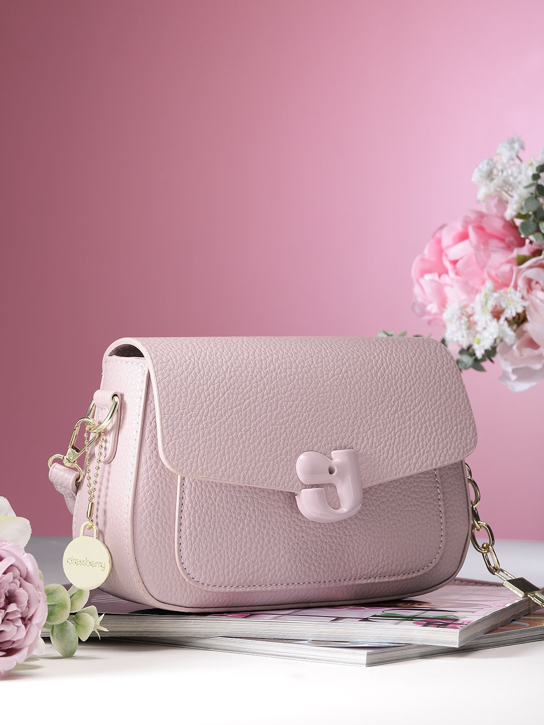 DressBerry Structured Shoulder Bag