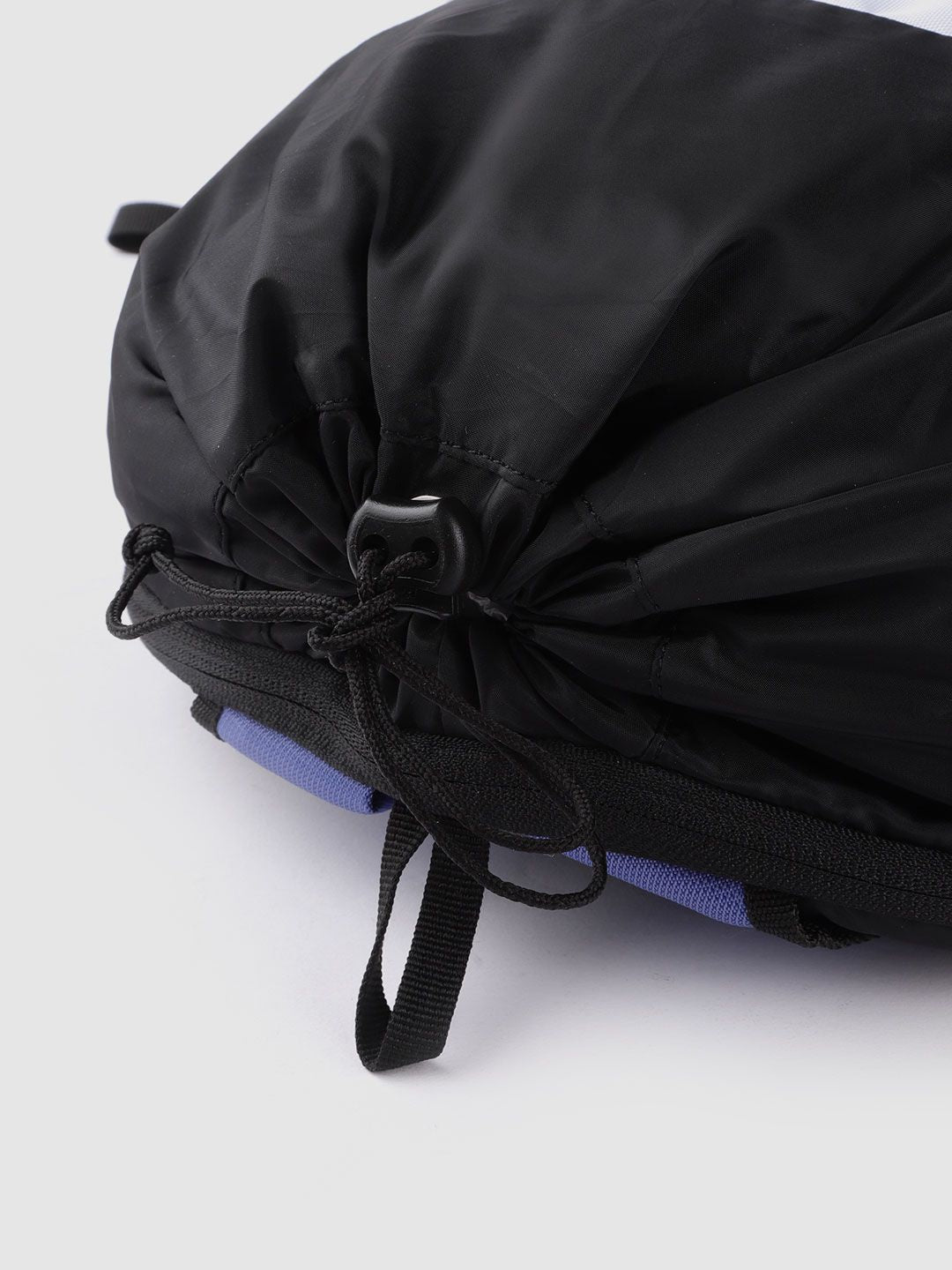 Gear Unisex Black & White Colourblocked Brand Logo Print Backpack