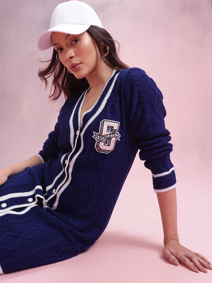 DressBerry Cable-Knit Dress