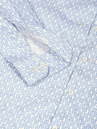 Thomas Scott Premium Smart Fit Floral Printed Cutaway Collar Cotton Formal Shirt