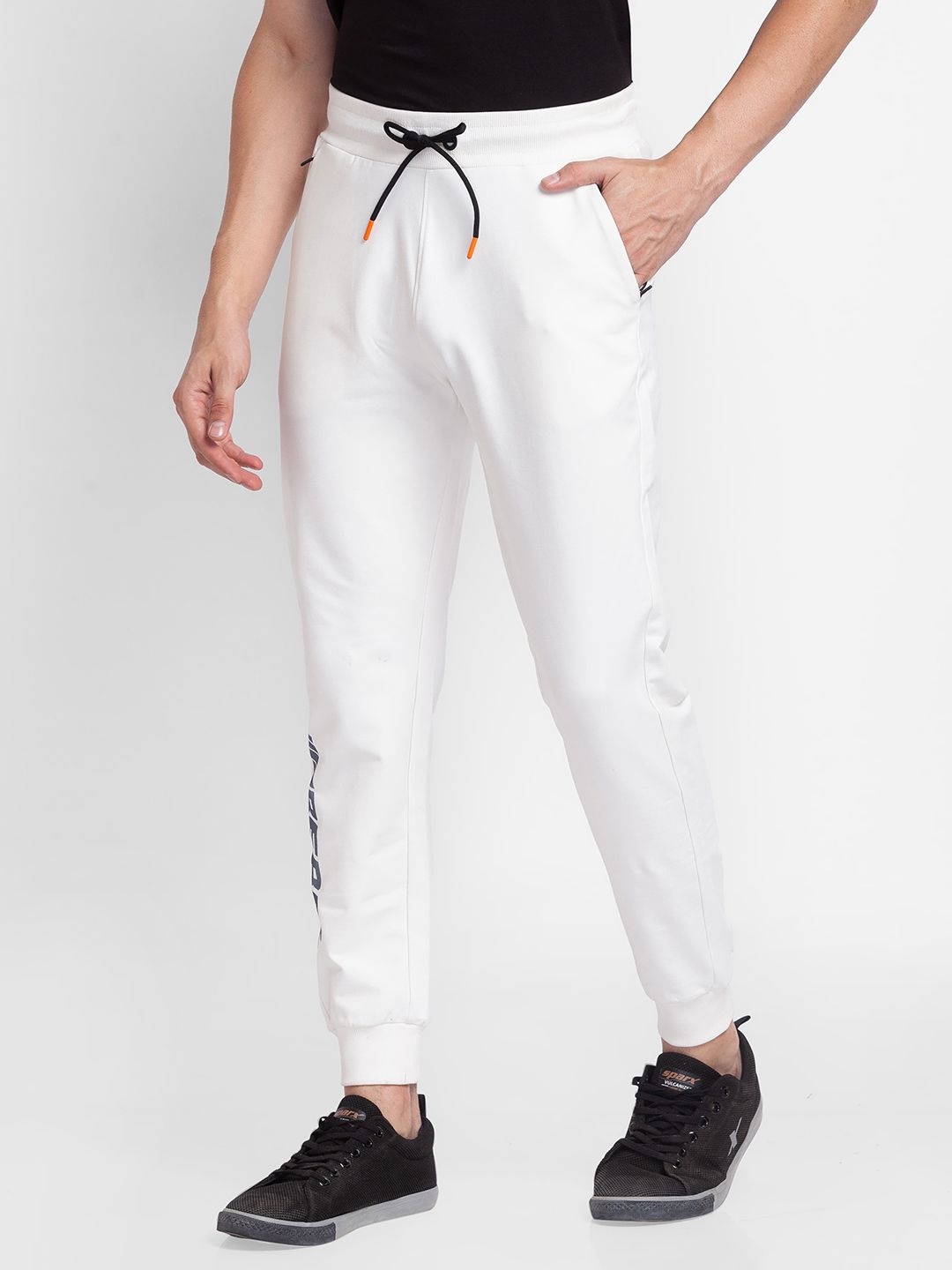 Spykar Men Mid-Rise Slim-Fit Jogger