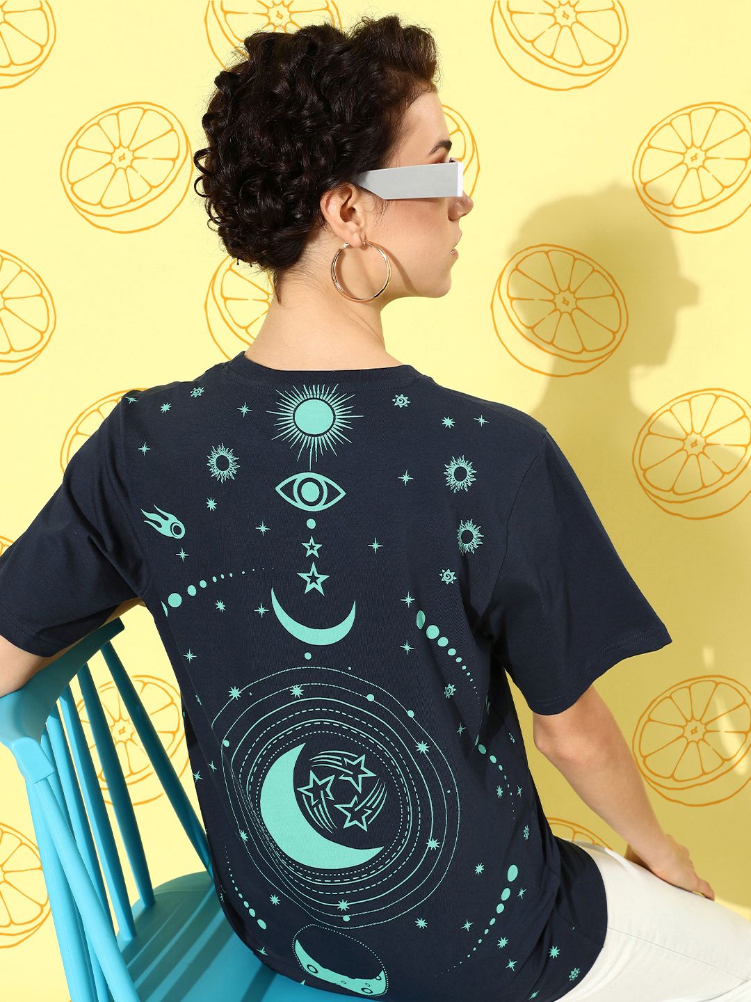 DILLINGER Pure Cotton Printed Oversize T-shirt
