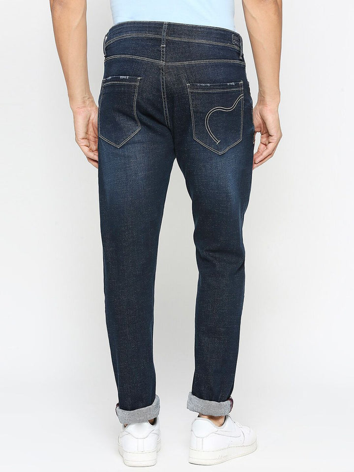 Being Human Men Low Distress Light Fade Skinny Fit Jeans