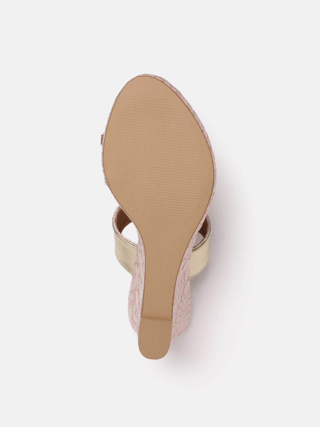 House of Pataudi Ethnic Wedge Heels