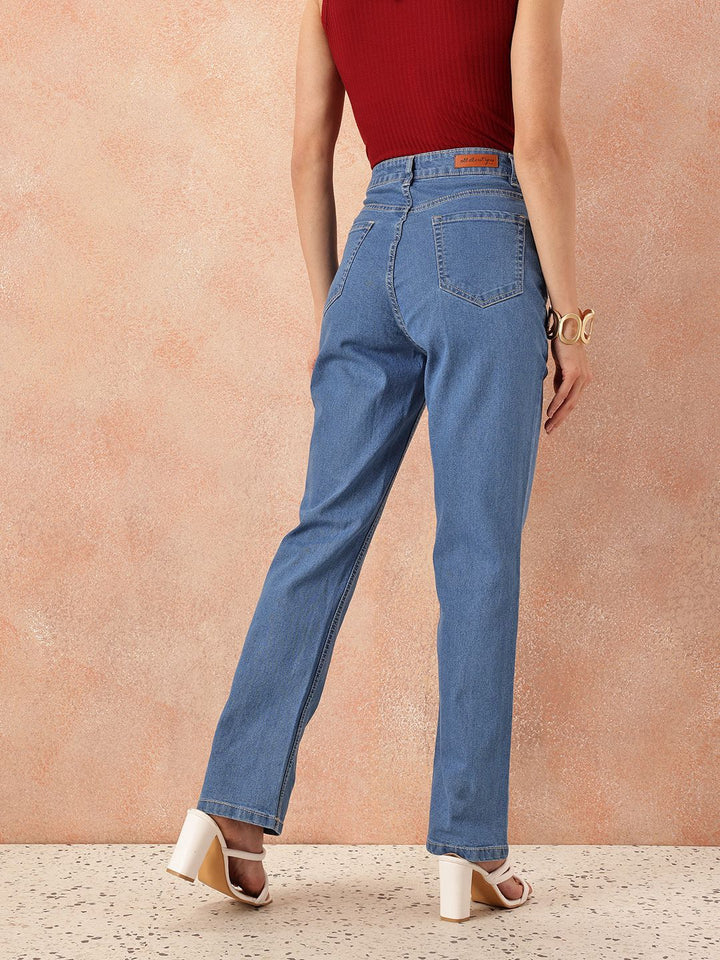 all about you Women Straight Fit Stretchable Jeans