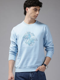 Park Avenue Geometric Printed Sweatshirt