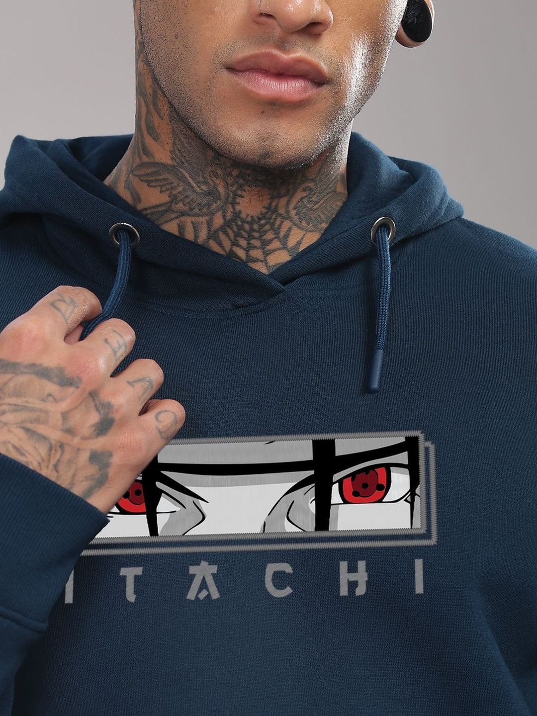Pullover Berkait Bercetak ADRO