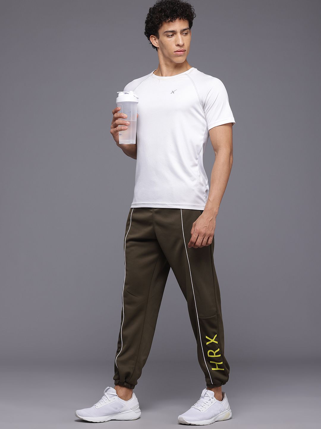 HRX oleh Hrithik Roshan Men Rapid-Dry Training Joggers