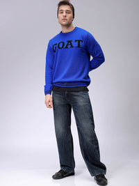 The Indian Garage Co Men Typography Printed Pullover