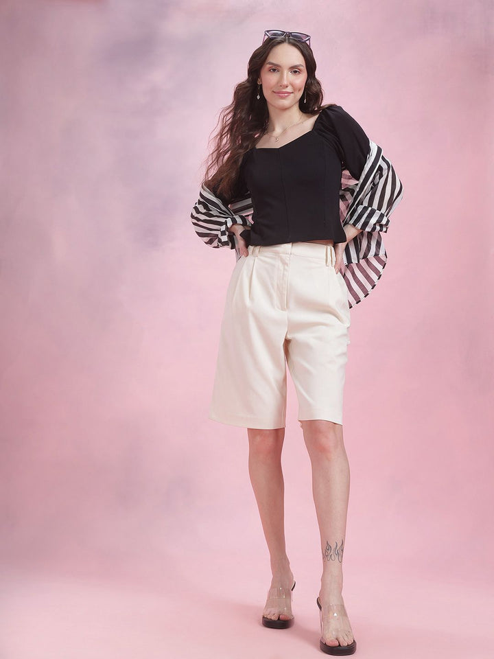DressBerry Sweetheart Neck Top
