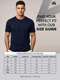 ADRO Men Typography Printed T-shirt