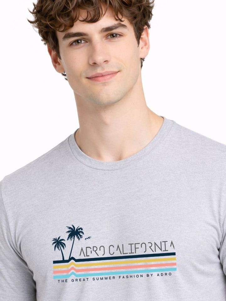 ADRO Men Printed T-shirt