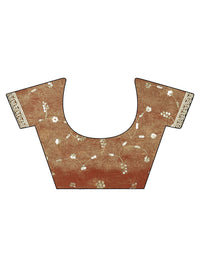 Tikhi Imli Saree With Embroidered Blouse Piece