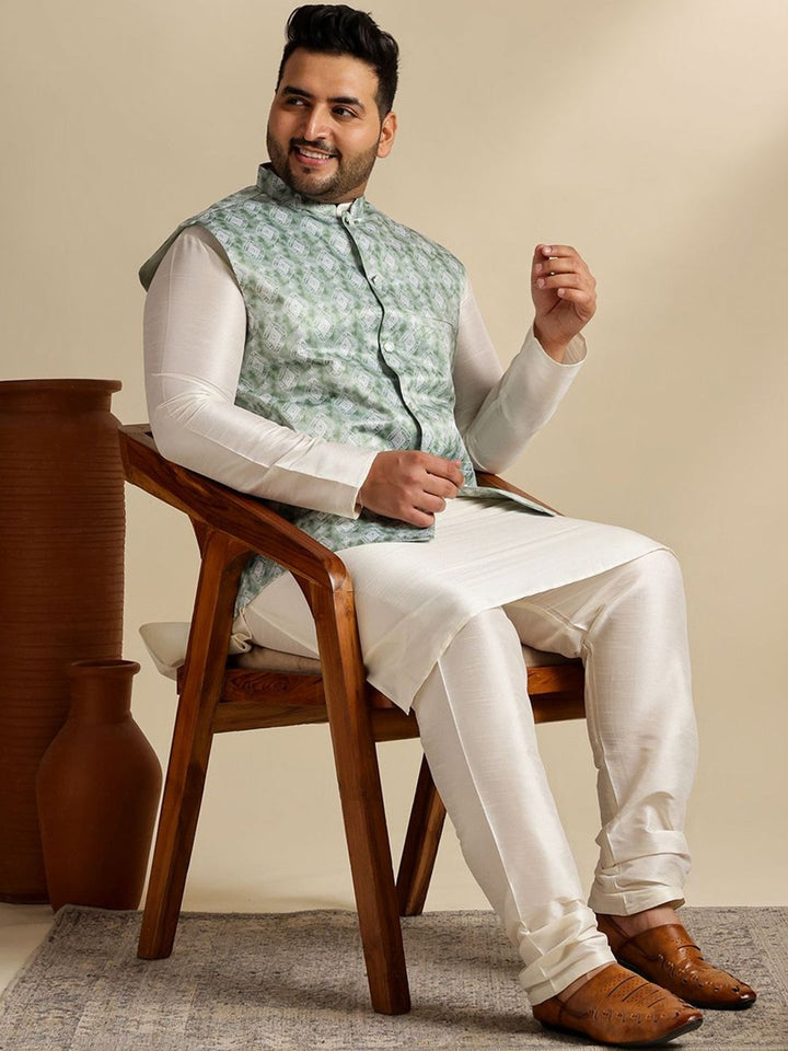 SOJANYA PLUS Printed Nehru Jacket