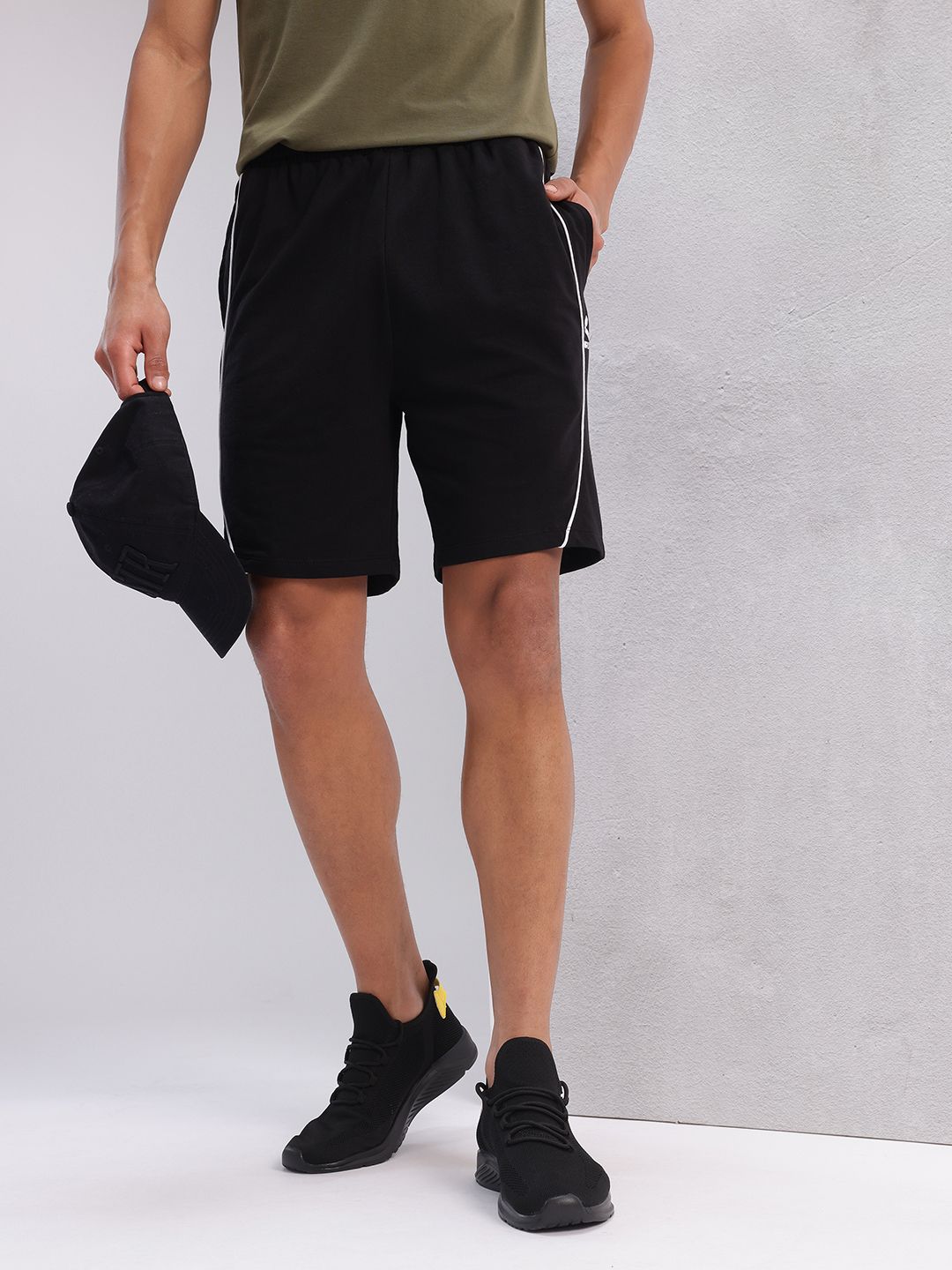 HRX by Hrithik Roshan Men Mid-Rise Regular Fit Lifestyle Shorts