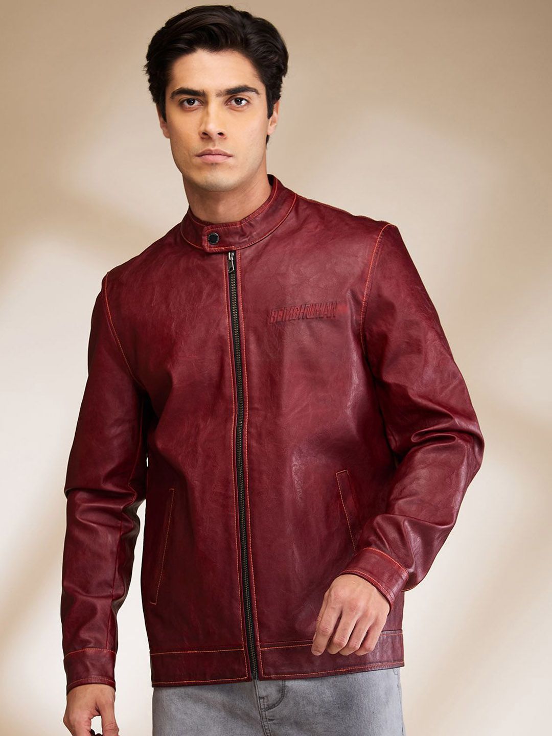 Being Human Men Biker Jacket