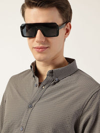 Thomas Scott Men Smart Button-Down Collar Textured Slim Fit Casual Shirt