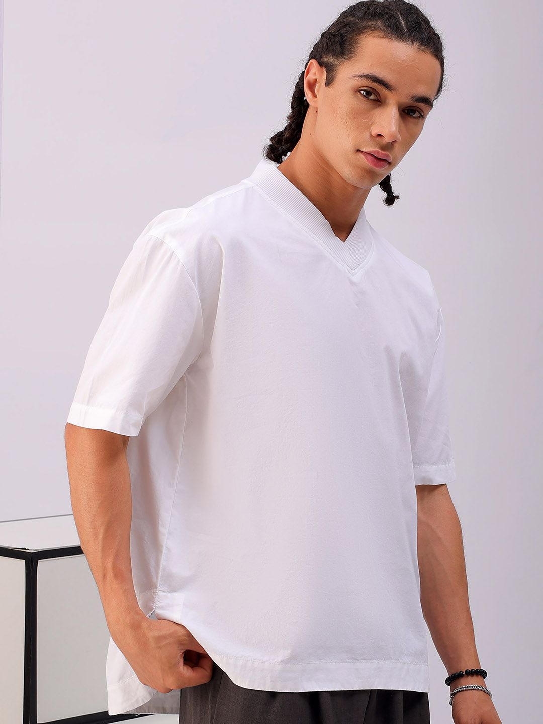 The Indian Garage Co Men Boxy Opaque Casual Shirt