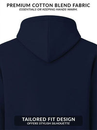 ADRO Men Printed Hooded Sweatshirt