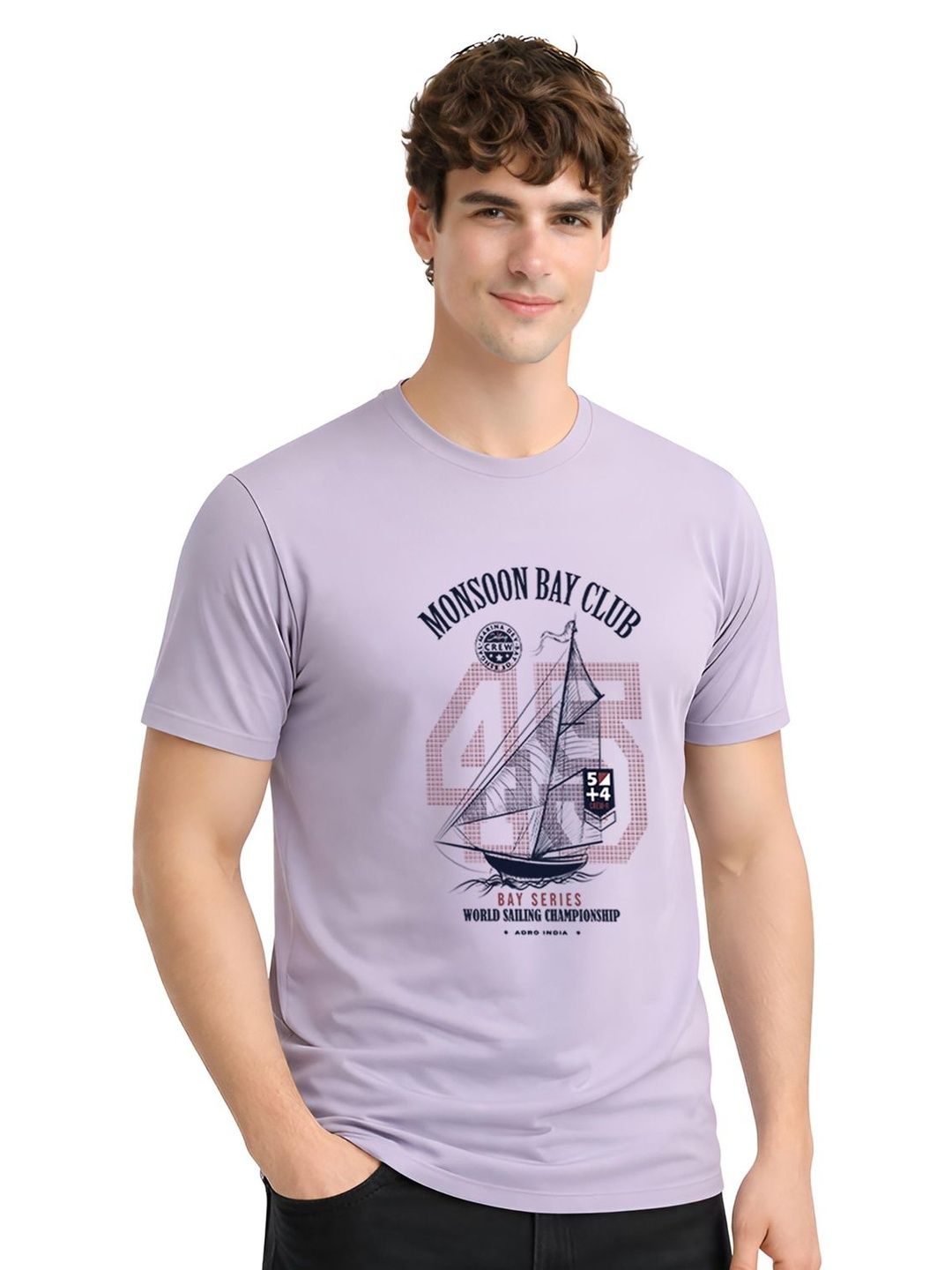 ADRO Men Printed T-shirt