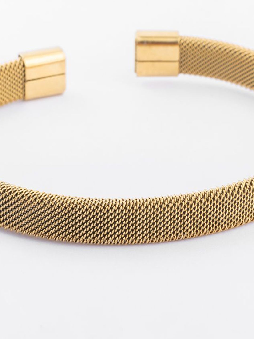 VOGUE PANASH Wanita Brass Gold-plated Bangle-Style Bracelet