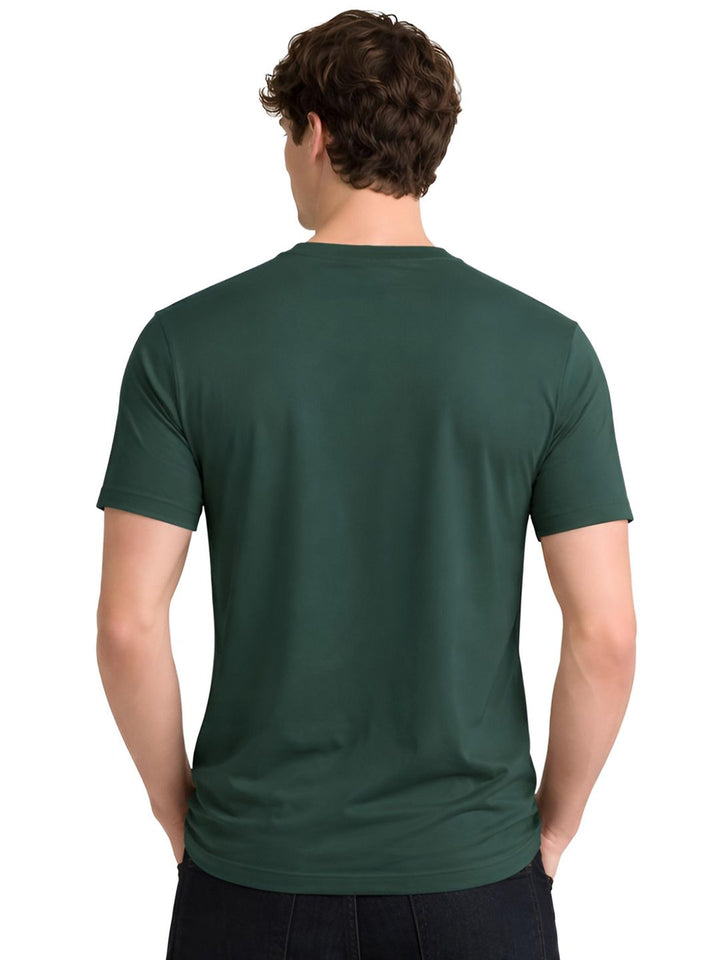 ADRO Cross Typography Printed Round Neck Lengan Pendek Cotton T-shirt