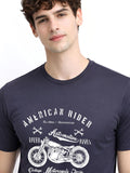 ADRO Men Printed T-shirt
