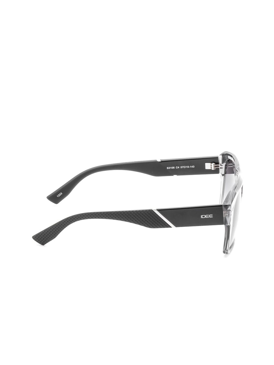 Idee lelaki cermin mata hitam persegi dengan lensa lensa yang dilindungi UV3106c4sg