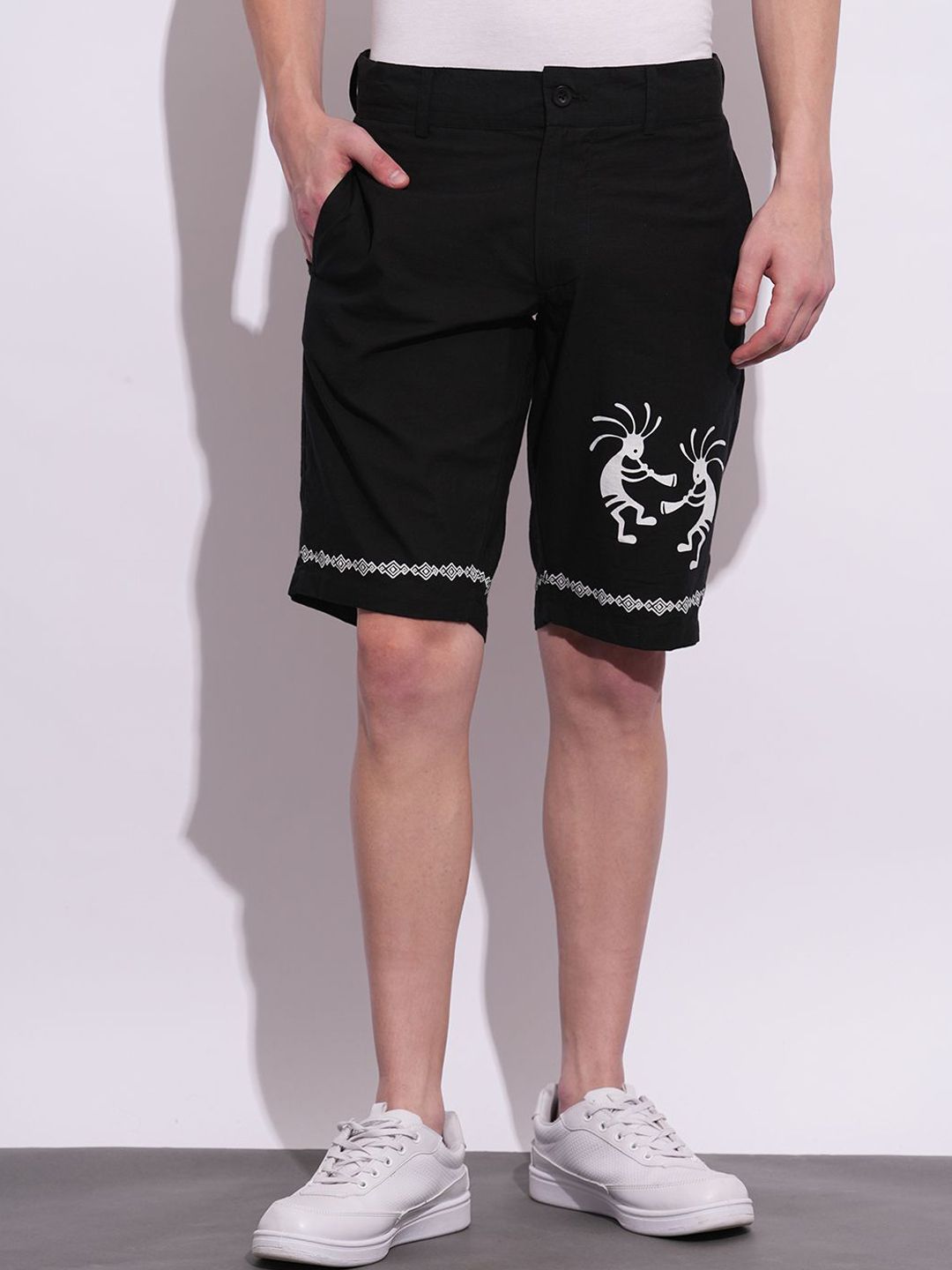Being Human Men Printed Shorts