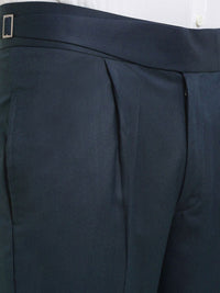 KLOTTHE Men Cotton Rich Slim Fit Formal Trousers