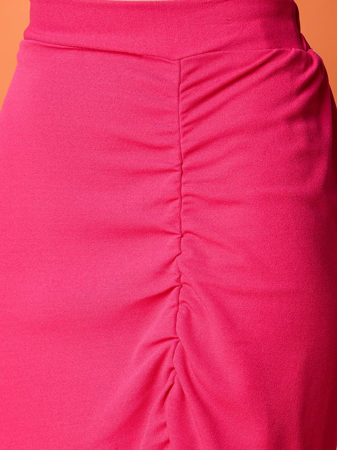 Antheaa Top & Skirt With Jacket
