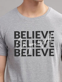 ADRO Men Pack Of 3 Typography Printed T-shirt