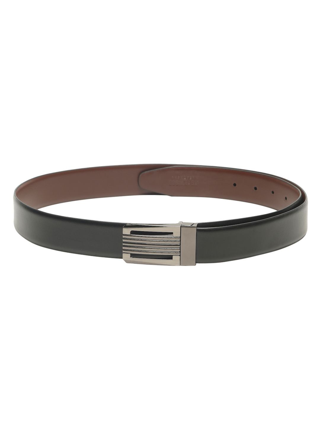 Teakwood Leathers Men Leather Reversible Belt