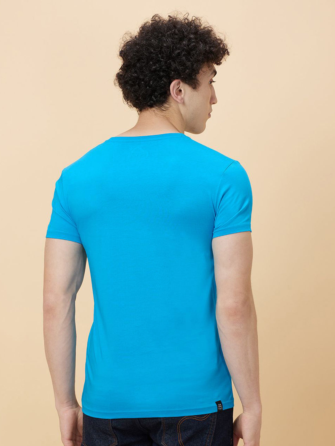 Being Human Men Round Neck Solid T-shirt