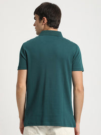 THE BEAR HOUSE Polo Collar Slim Fit Pure Cotton T-shirt